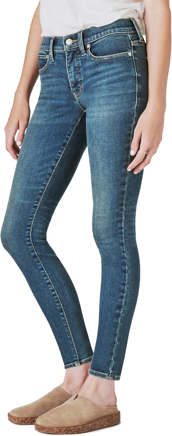 Lucky Brand Damen Jeans AVA Skinny Jeans mit Mittlerem Bund 26 Lyell, 26 Lyell