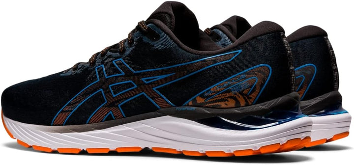 ASICS Men's Gel-Cumulus 23 Running Shoes 41.5 EU Black Reborn Blue, 41.5 EU Black Reborn Blue