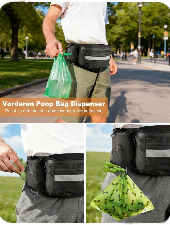 Futterbeutel Hundetraining - Wasserdichter Leckerlibeutel für Hunde mit Grosser Kapazität, Abnehmbar