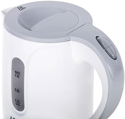 ADLER-Kunststoffkessel 1,0 l, Kontrollleuchte, Trockengehschutz, weiss 1 Liter Weiss, 1 Liter Weiss