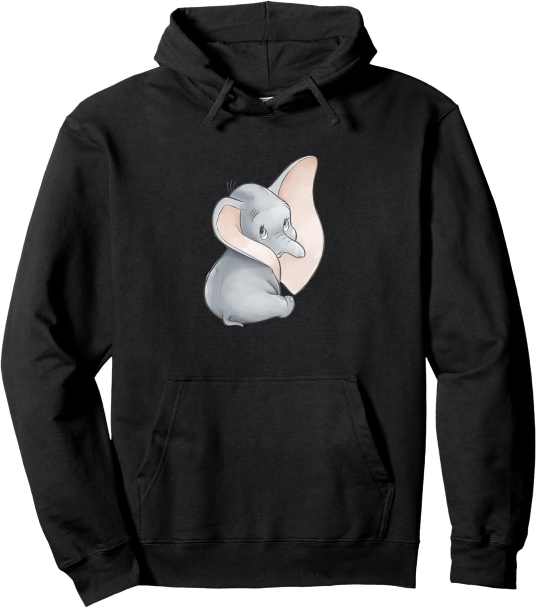 Disney Dumbo Over The Shoulder Pose Pastel Pullover Hoodie