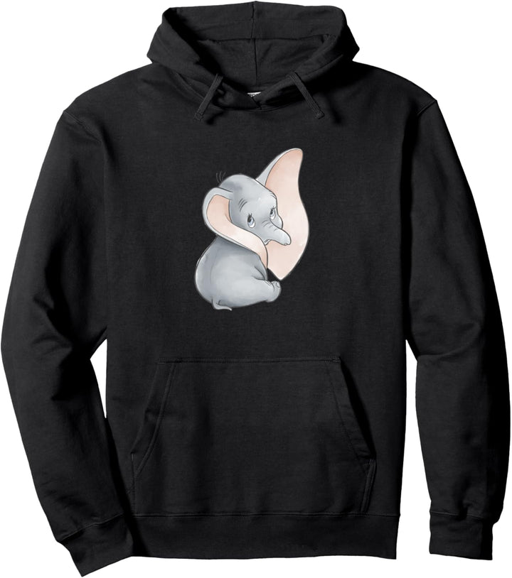 Disney Dumbo Over The Shoulder Pose Pastel Pullover Hoodie