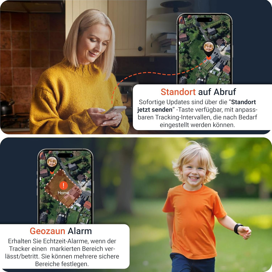 PAJ SMARTWATCH Finder 4G für Kinder & Senioren - GPS Tracker, SOS Alarm, Kamera, Sprachnachrichten,