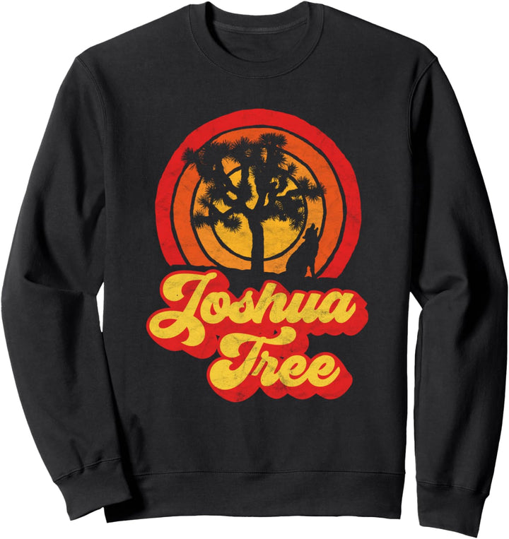 Joshua Tree National Park Sixties Groovy Graphic Sweatshirt