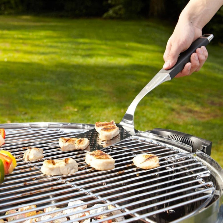 LANDMANN Grillwender | Ideal für grosses Grillgut geeignet | Ergonomisch optimierte Formgebung | Gum