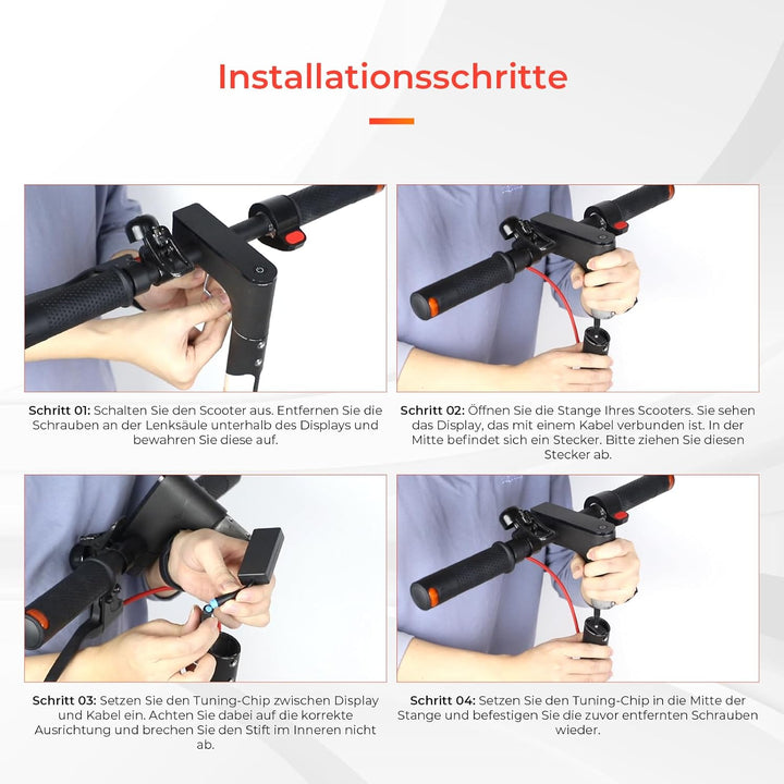 Scooter Geschwindigkeitsregler Beschleunigungseinheit Kompatibel für 4/4 Lite/4 Ultra/3 Lite Scooter