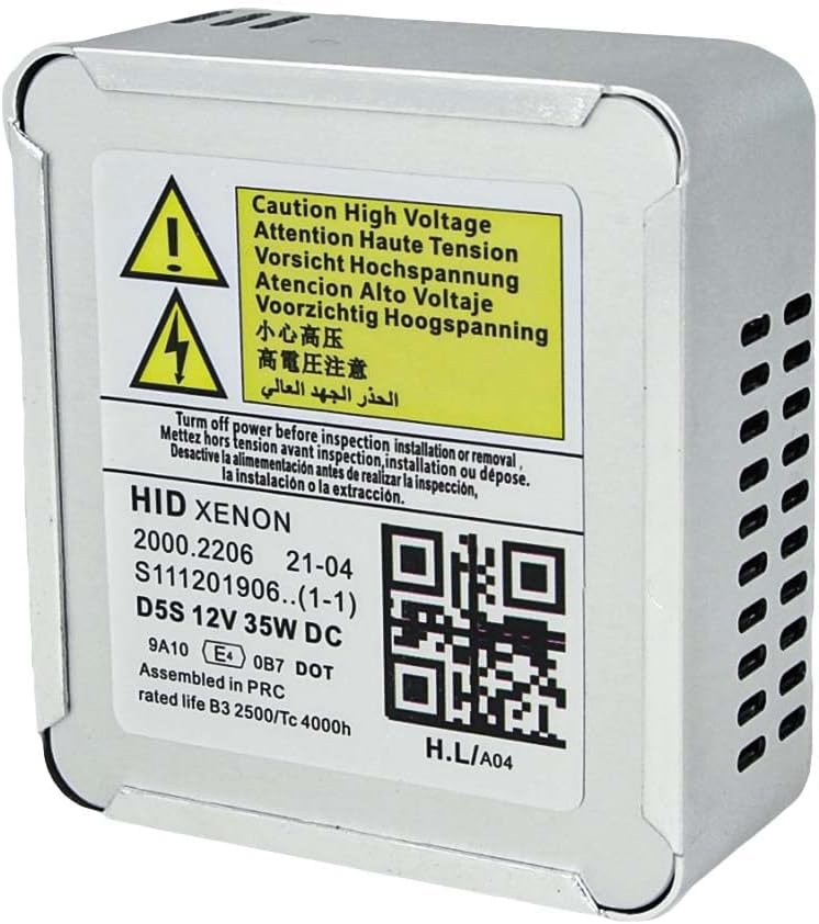 CARALL Xenon D5S, D5S Xenon Lampe, Kompatibel mit D5S OSRAM XENARC 66540, Kompatibel mit D5S PHILIPS