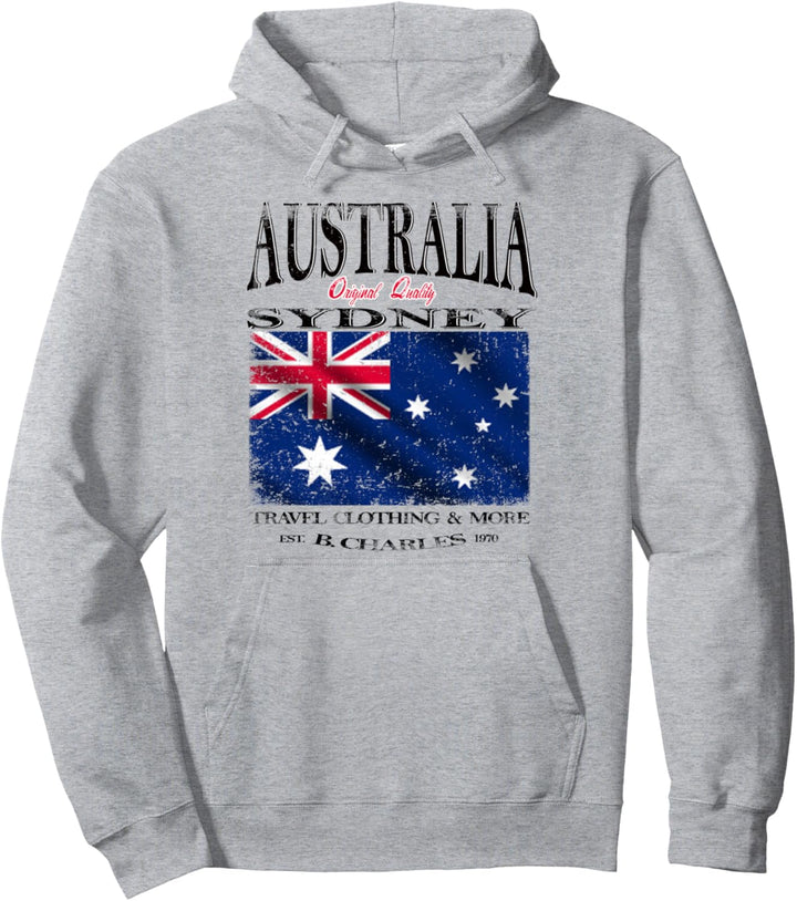 Sydney Australien Flagge Pullover Hoodie