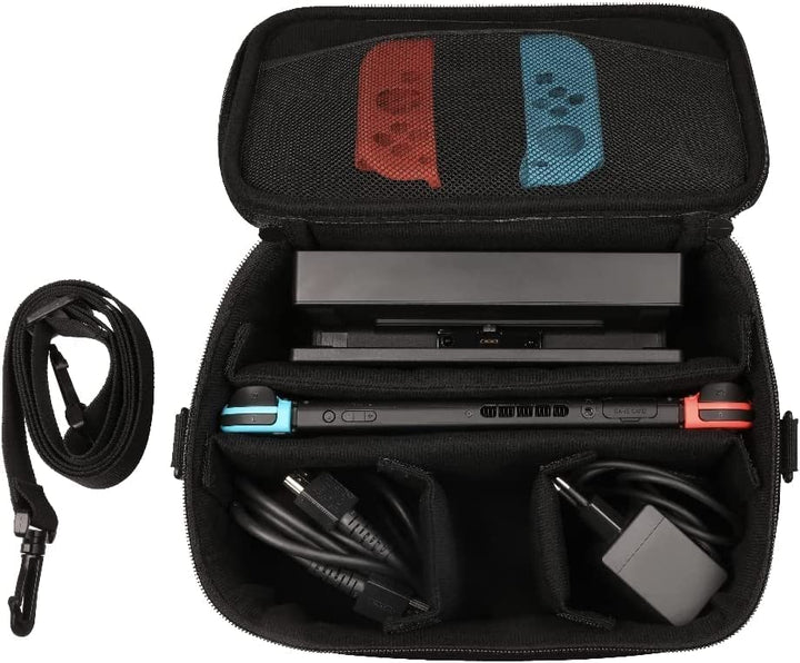 Konix Naruto Shippuden Schutztasche und Transporttasche Lunch Bag für Nintendo Switch, Switch Lite u
