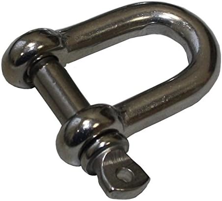 Dresselhaus Sortimente Klappsplinte, Schäkel, 1 Stück, gelb-verzinkt, 0/4499/000/8593/06