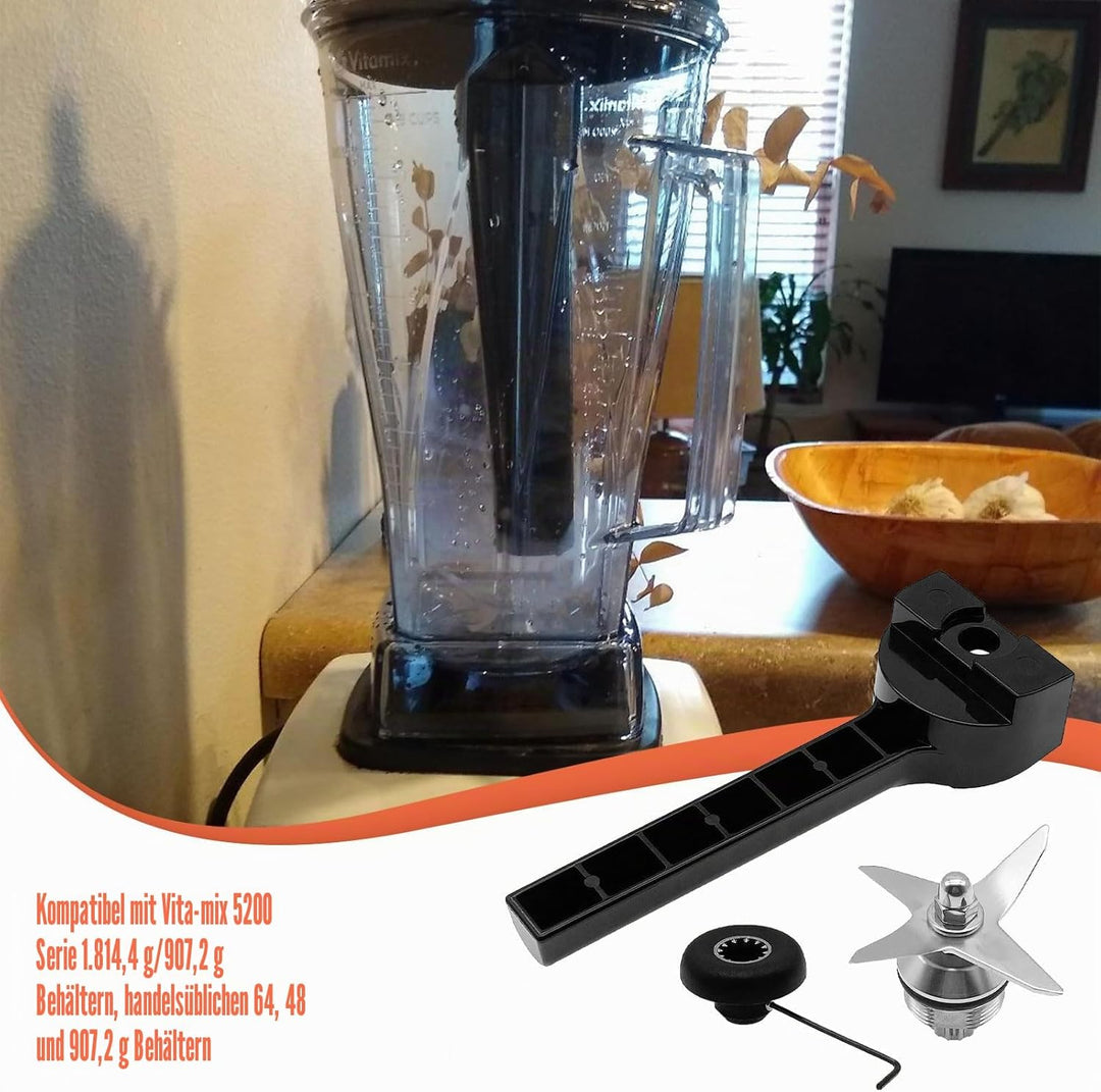 JOJOCY Ersatz-Set für Vitamix Blender 5200, 1,8 l, 907 ml, Standard-Behälter, Mixer, Behälter, Repar