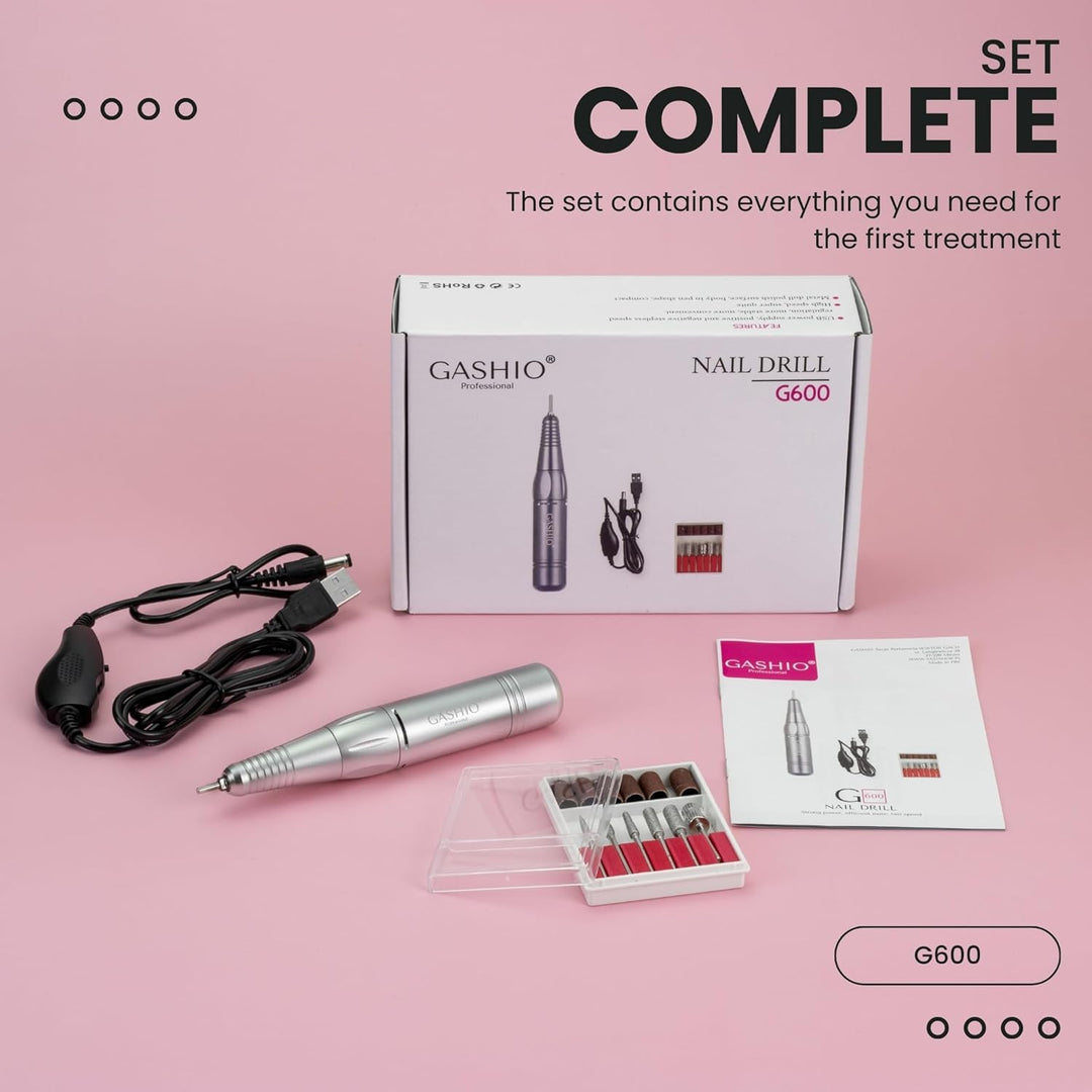 Maniküre Set Elektrisch | Nail Drill Mini | Nagelfeile Elektrische | Nagelfräser für Gelnägel | Nage