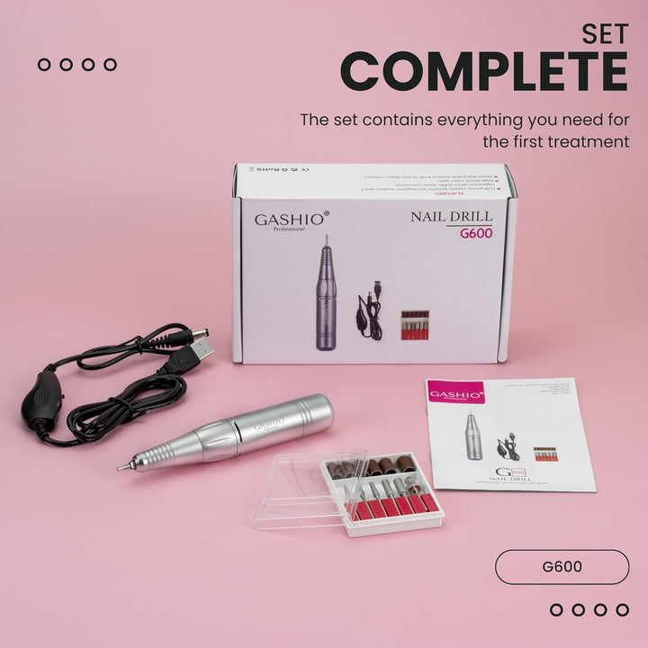 Maniküre Set Elektrisch | Nail Drill Mini | Nagelfeile Elektrische | Nagelfräser für Gelnägel | Nage