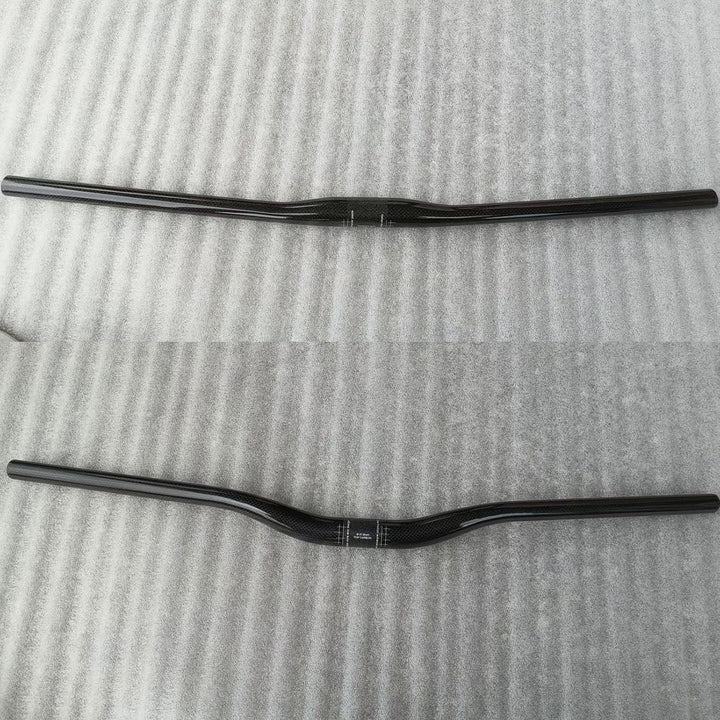 RXL SL 1-1/4"carbon lenker flatbar carbon mtb lenker mountainbike 3K glänzend 760mm Kein Logo 3K glä