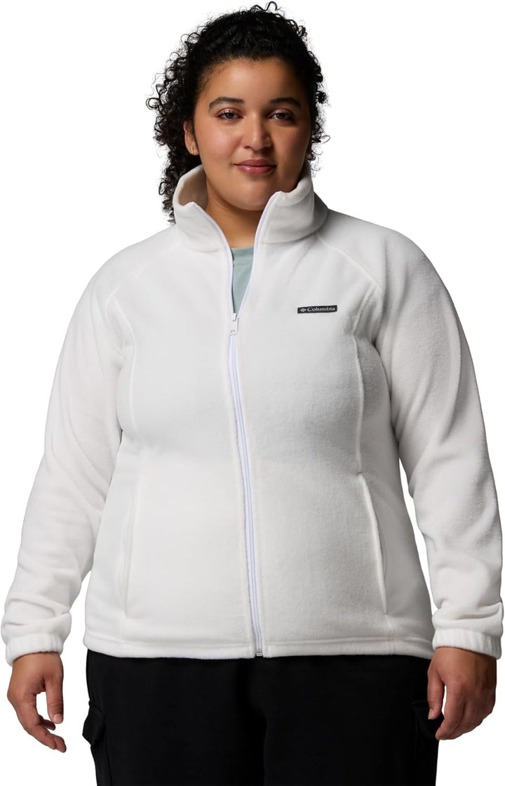 Columbia Damen Fleecejacke mit durchgehendem Reissverschluss, Benton Springs XL Sea Salt, XL Sea Sal