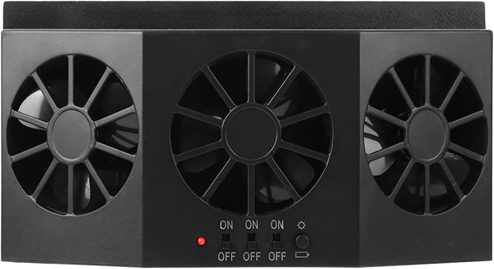 Auto Fanr Powered Heat Window Vent Auto Pet Cooling Fan Ac16 Car Window Fan Schwarz Abs Portabler Po