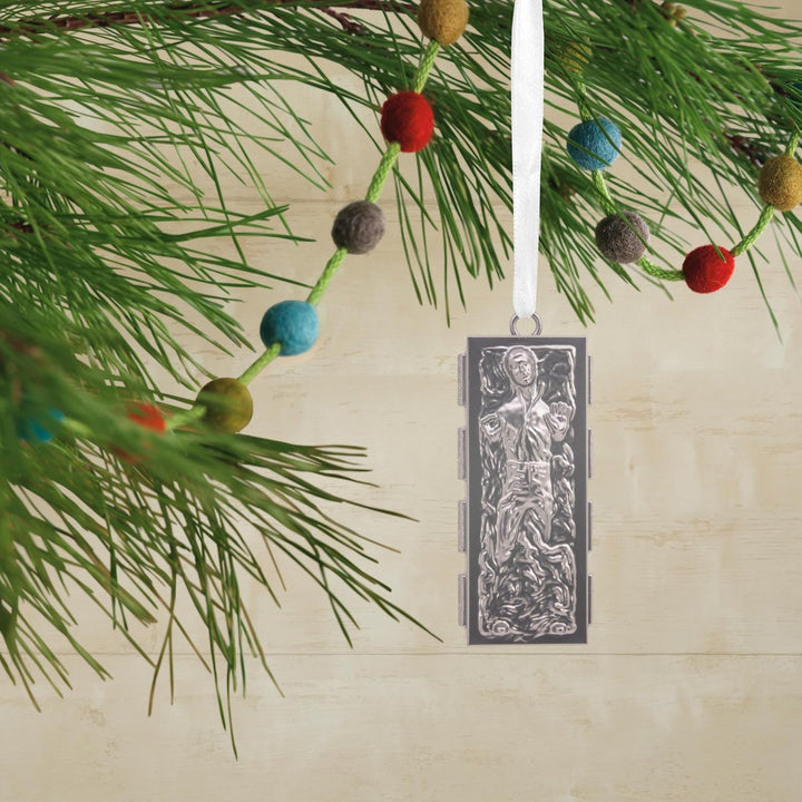 Hallmark Han Solo Frozen in Carbonit Premium Metall Ornament Star Wars Baumschmuck Weihnachten Hänge