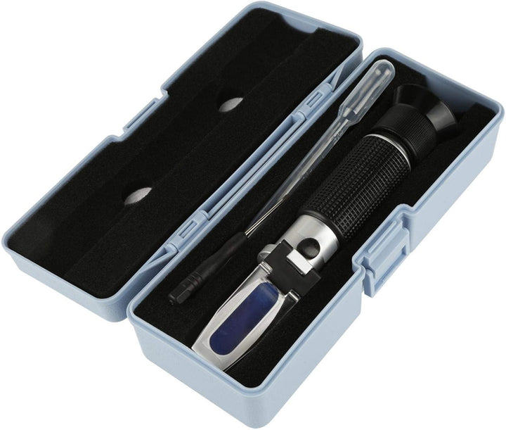 Zuckergehalt Refraktometer, Fydun 0-20% Handrefraktometer Professionelle Genaue Brix Refraktometer f
