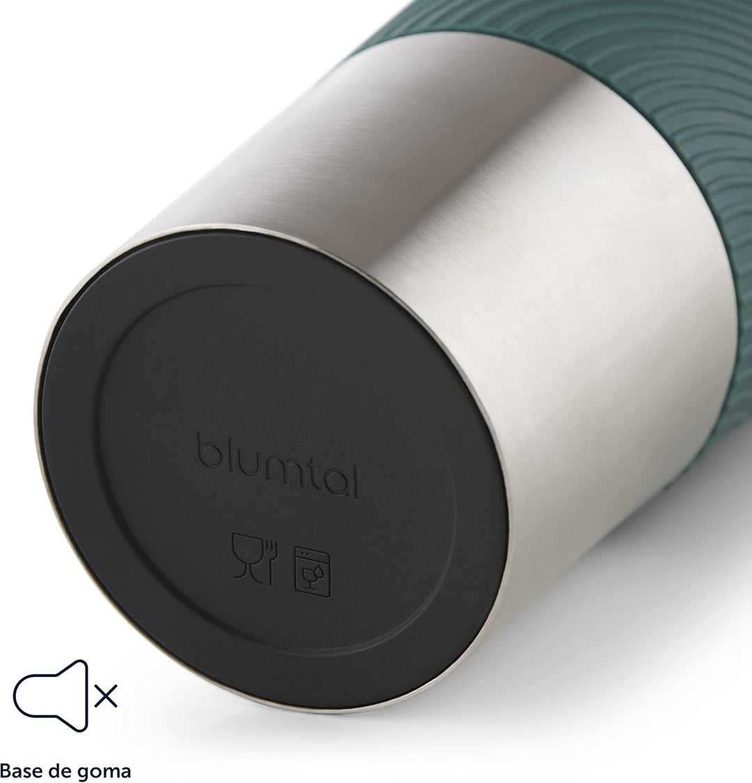 Blumtal Thermobecher 500 ml - Kaffeebecher to go aus Edelstahl - auslaufsicherer Isolierbecher kalt/