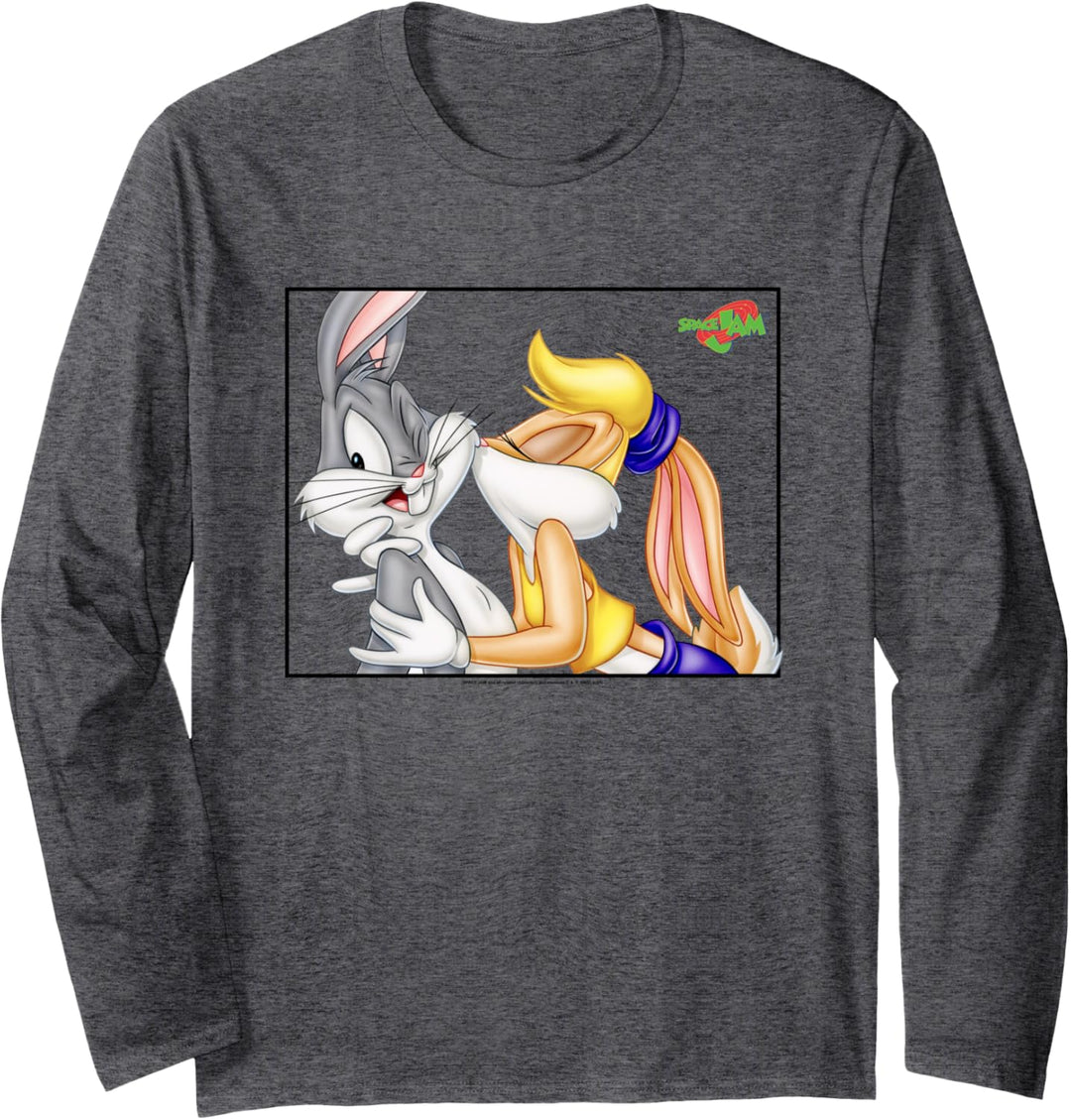 Space Jam Kuss Langarmshirt
