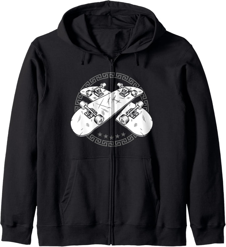 Skateboard Skater Skateboarder Skateboarding Longboard Skate Kapuzenjacke