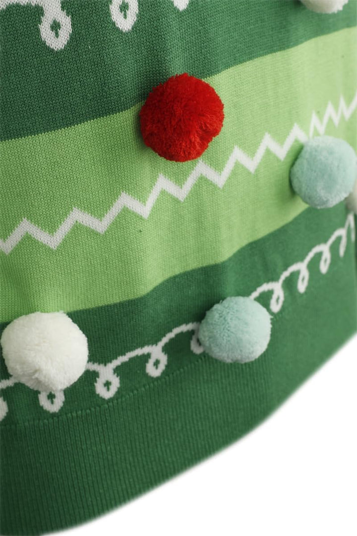 Pokémon Bulbasaur Unisex Strickpullover Multicolor Fan-Merch, Gaming, Weihnachten S Multicolor, S Mu