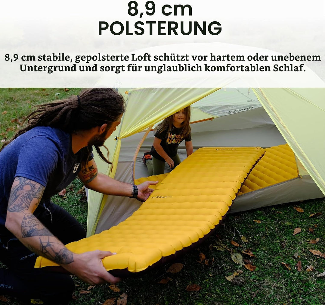 Nemo Tensor Trail Ultraleichte isolierte Isomatte Regular Mummy Regular Mummy (72 x 20 x 3,5), Regul