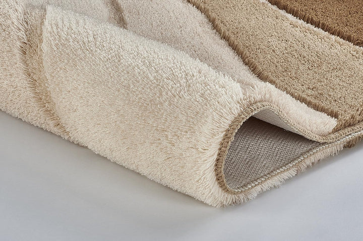 Meusch WC-Vorleger Ocean hellgrau 55 x 50 cm 55 x 50 cm Taupe, 55 x 50 cm Taupe