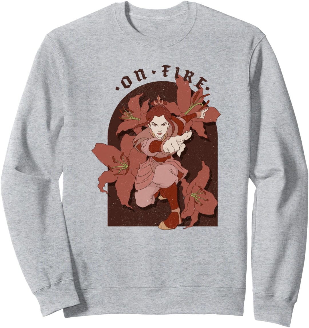 Avatar: The Last Airbender Azula On Fire Sweatshirt