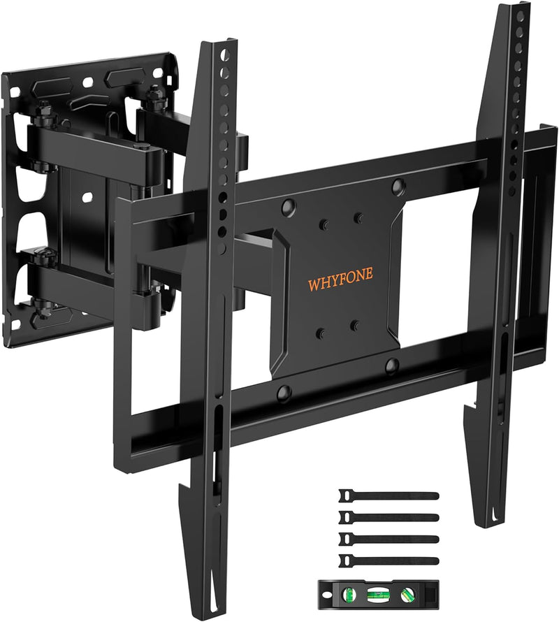 TV Wandhalterung Schwenkbar für 26-65 Zoll Fernseher WHYFONE Fernseher Wandhalter Neigbar Vollbewegu