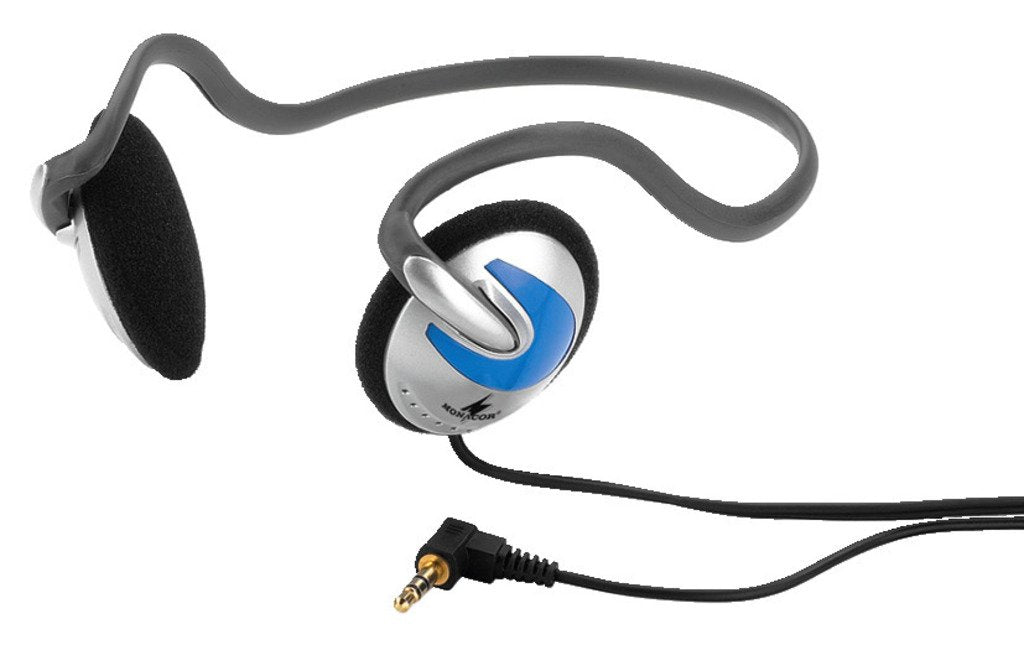 MONACOR 22.076 MD-260 Stereo-Kopfhörer schwarz Single, Single