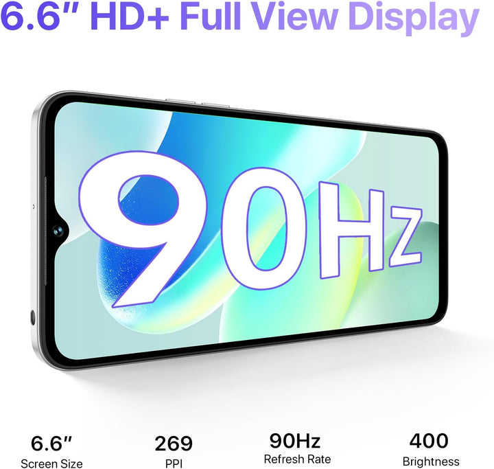 UMIDIGI G5 Smartphone Ohne Vertrag, 16GB+128GB/1TB, Handy Ohne Vertrag Android 13, 50MP+8MP, 6.6" HD