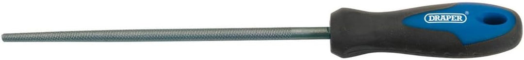 Draper 44961 Feilen- und Raspel-Satz mit Softgrip-Griff 200 mm, 8-teilig Single, Single