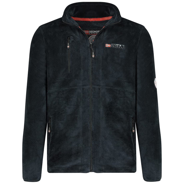 Geographical Norway Fleecejacke für Herren, Schwarz M