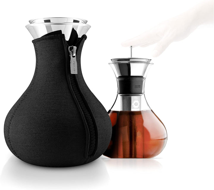 EVA SOLO | Teezubereiter 1,0l black woven | 100% tropffrei | Schwarz Standard Schwarz, Standard Schw