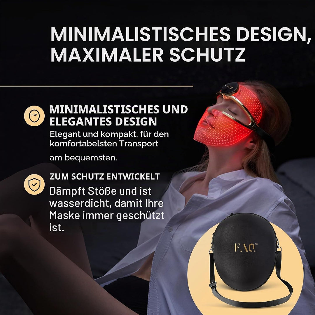 FAQ 200 Reiseetui – Aufbewahrung 201 202 Masken | Reiseetui, Maskenetui, LED-Masken-Aufbewahrung, Le
