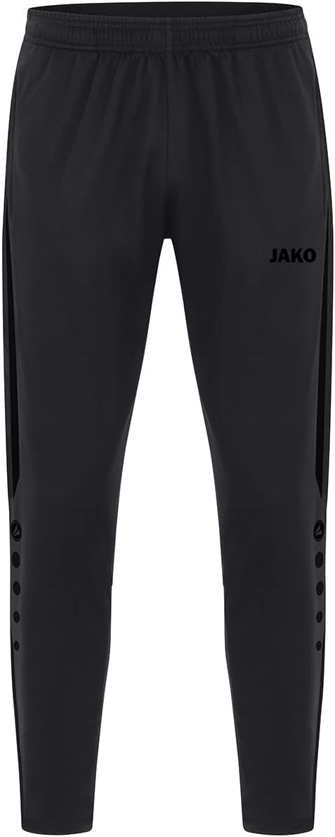JAKO Herren Polyesterhose Power M Schwarz, M Schwarz