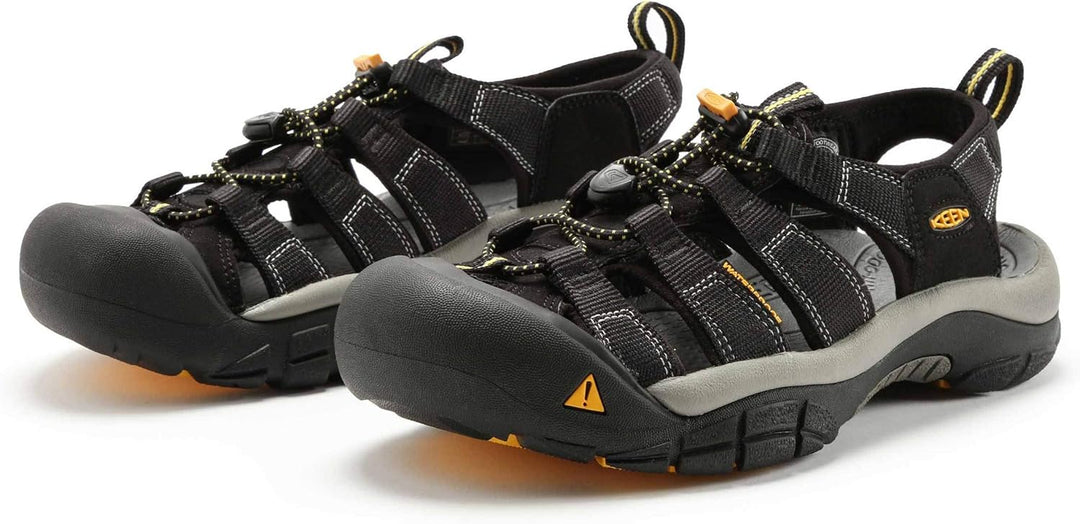 KEEN Herren Newport H2 42.5 EU Schwarz, 42.5 EU Schwarz