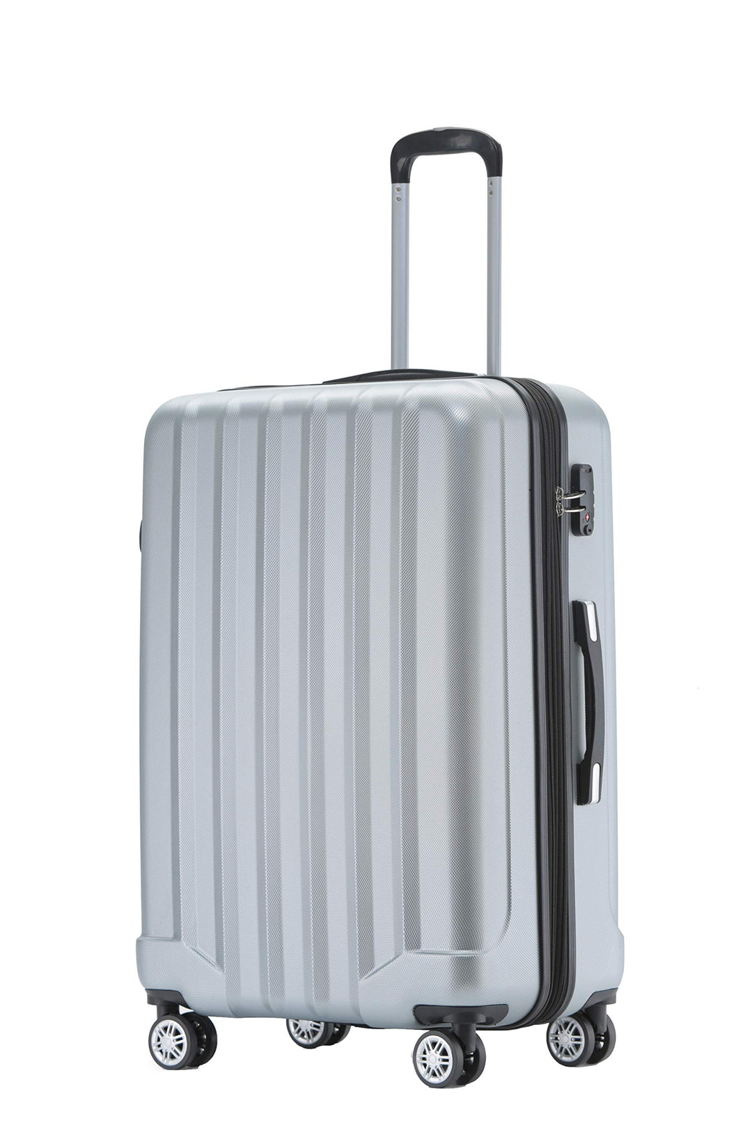 BEIBYE TSA-Schloss 2080 Hangepäck Zwillingsrollen neu Reisekoffer Koffer Trolley Hartschale Set-XL-L
