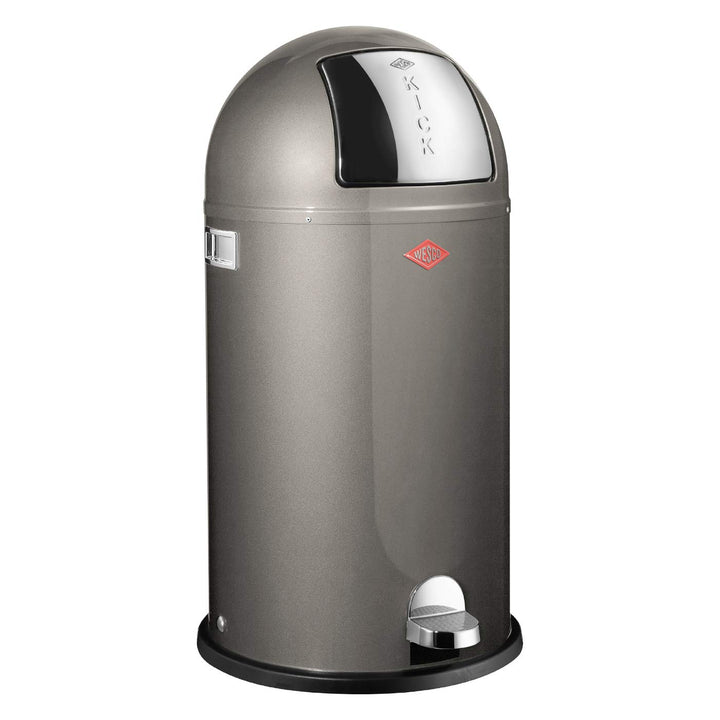 WESCO 2522 Kickboy Abfallsammler Metall Graphit 40 L