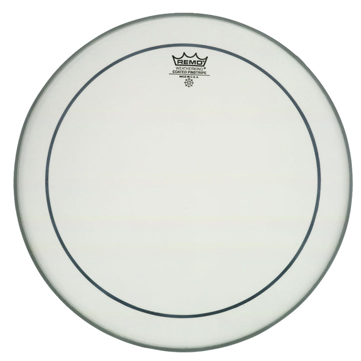 Remo Schlagzeugfell Pinstripe Weiss aufgeraut 14 Zoll PS-0114-00 Pinstripe Coated Tom/Snare 14", Pin
