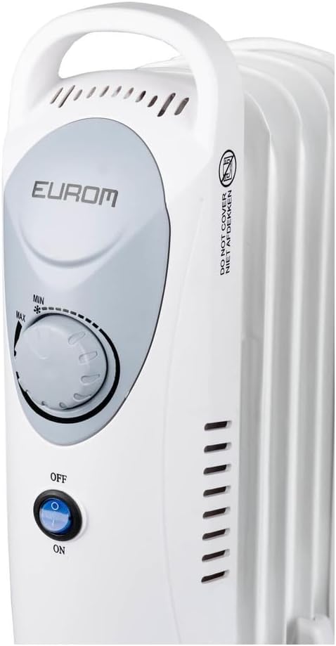 Eurom Floorcleaner 8618512 Elektrischer Heizkörper Unisex Erwachsene, Weiss