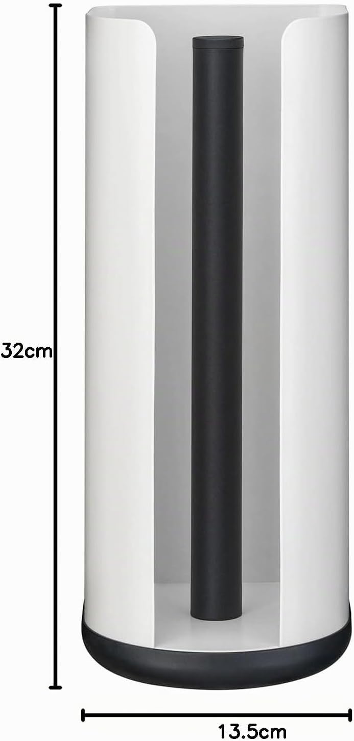 WESCO Papierrollenhalter Loft aus pulverbeschichtetem Stahlblech Metall und Kunststoff in der Farbe