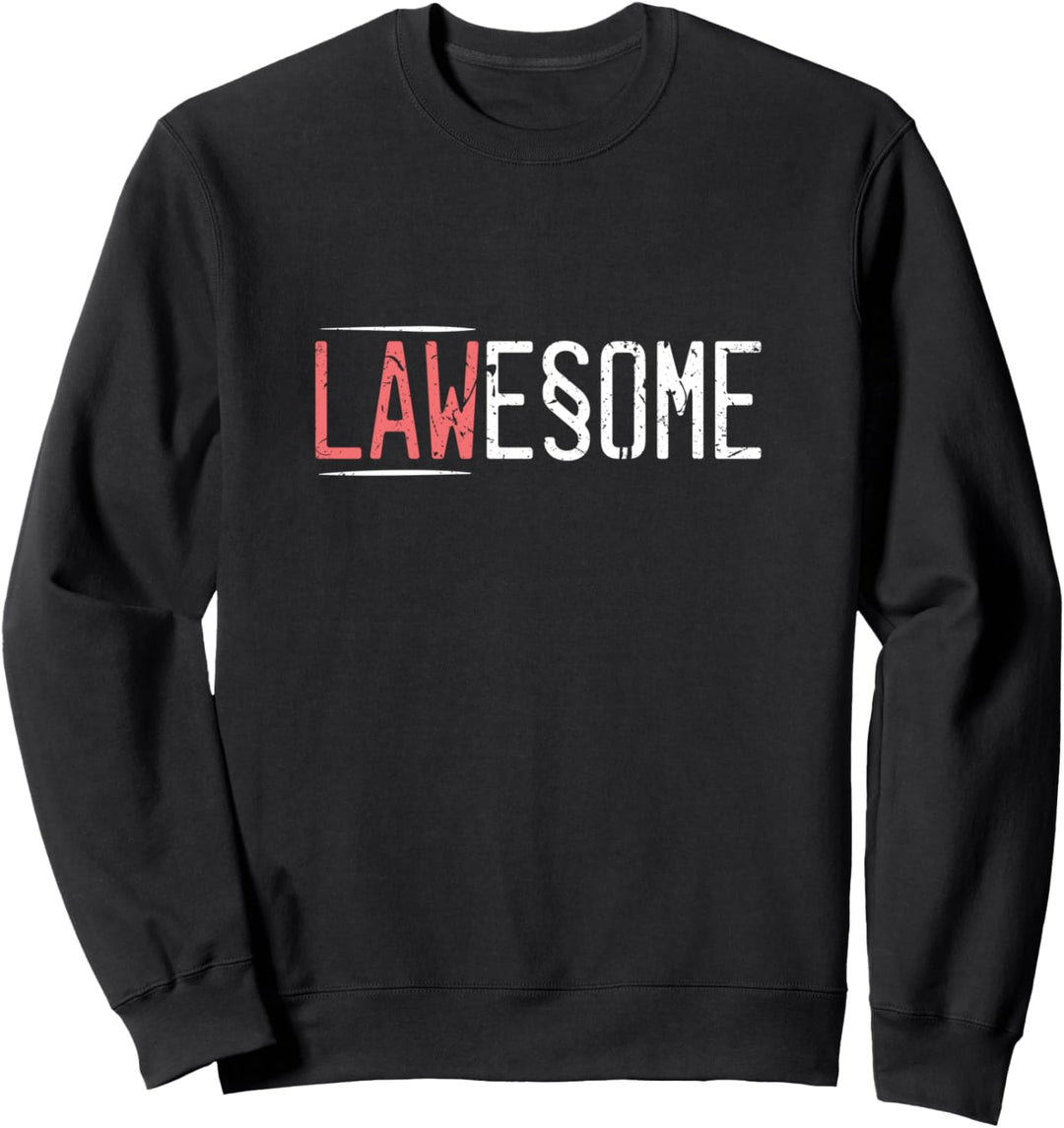 Lawesome Jurastudent Geschenk Jura Student Sweatshirt