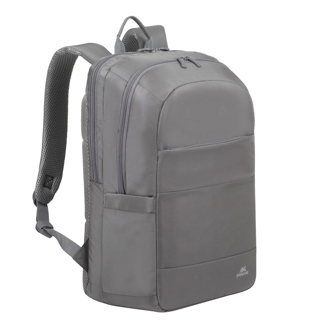 Rivacase Laptop Rucksack 22L bis 17,3 Zoll – 32 x 46,5 x 16 cm – wasserabweisender moderner Tagesruc