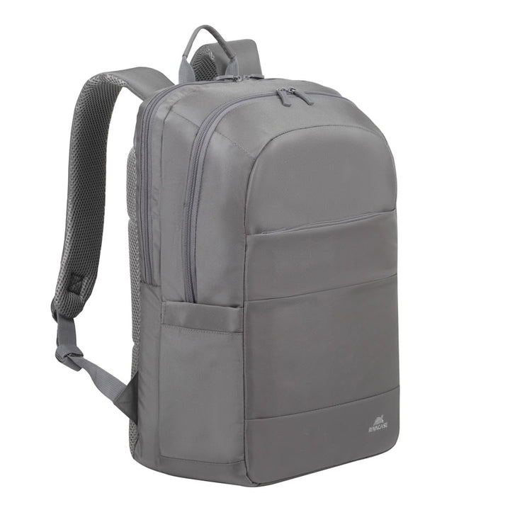 Rivacase Laptop Rucksack 22L bis 17,3 Zoll – 32 x 46,5 x 16 cm – wasserabweisender moderner Tagesruc