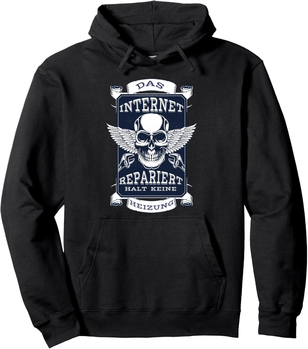 Heizungsbauer Anlagenmechaniker Klempner Spruch, Handwerker Pullover Hoodie