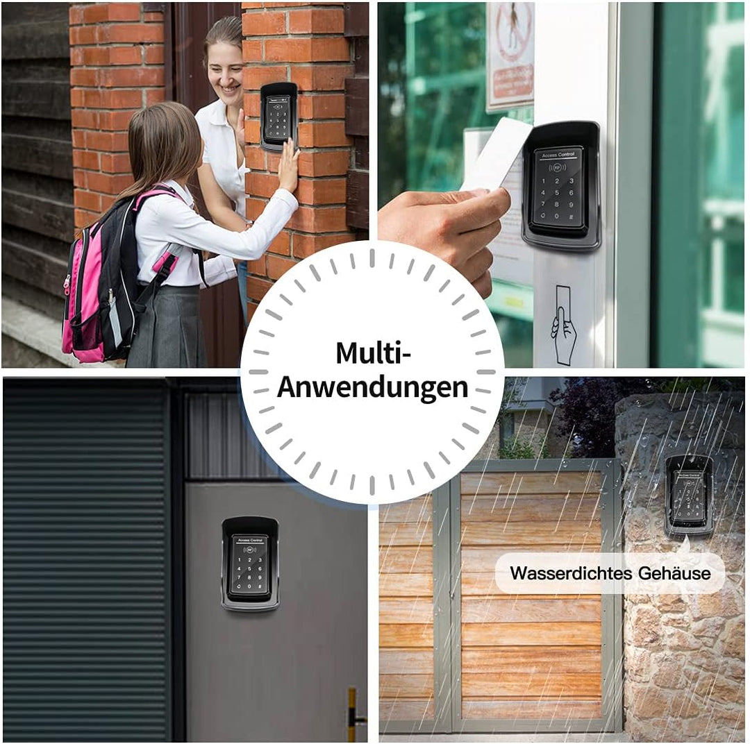 TOPENS TC175P Kabelgebundene Zugangskontrolle mit digitaler Tastatur für Sicherheitssystem PIN Codes