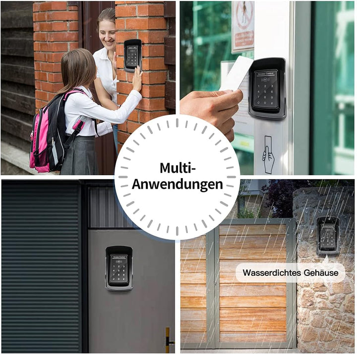 TOPENS TC175P Kabelgebundene Zugangskontrolle mit digitaler Tastatur für Sicherheitssystem PIN Codes