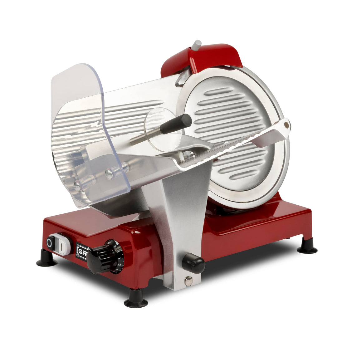 G3 Ferrari G2015702 Aufschnittmaschine "Emilia 250", Klinge aus Edelstahl, Schnittstärke 0 – 12 mm,